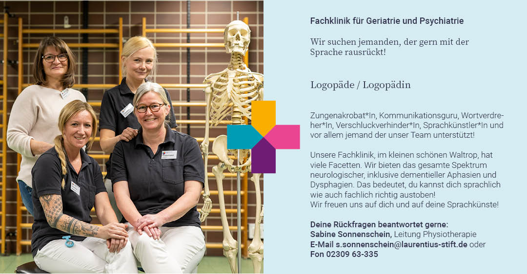 Stellenangebot Logopädie in Waltrop bei Therapeutenonline