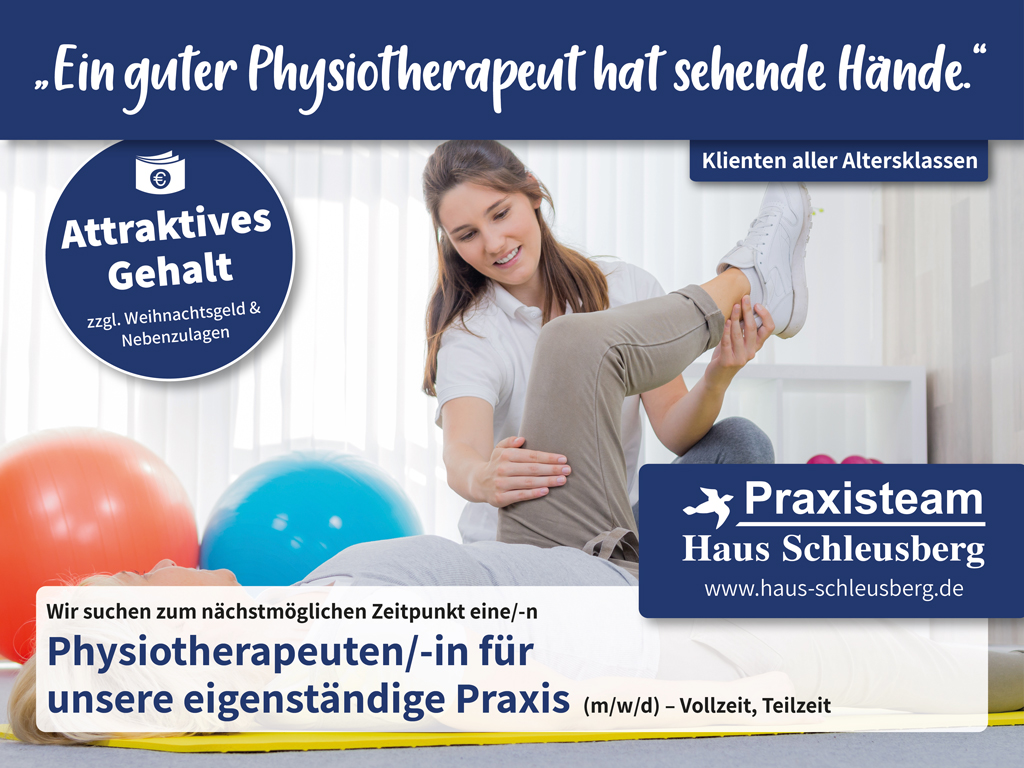 Stellenangebot Physiotherapie in Neumünster bei Therapeutenonline