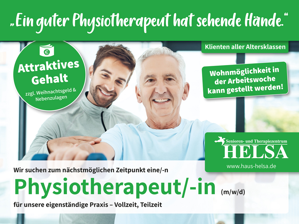 Stellenangebot Physiotherapie in Helsa bei Therapeutenonline
