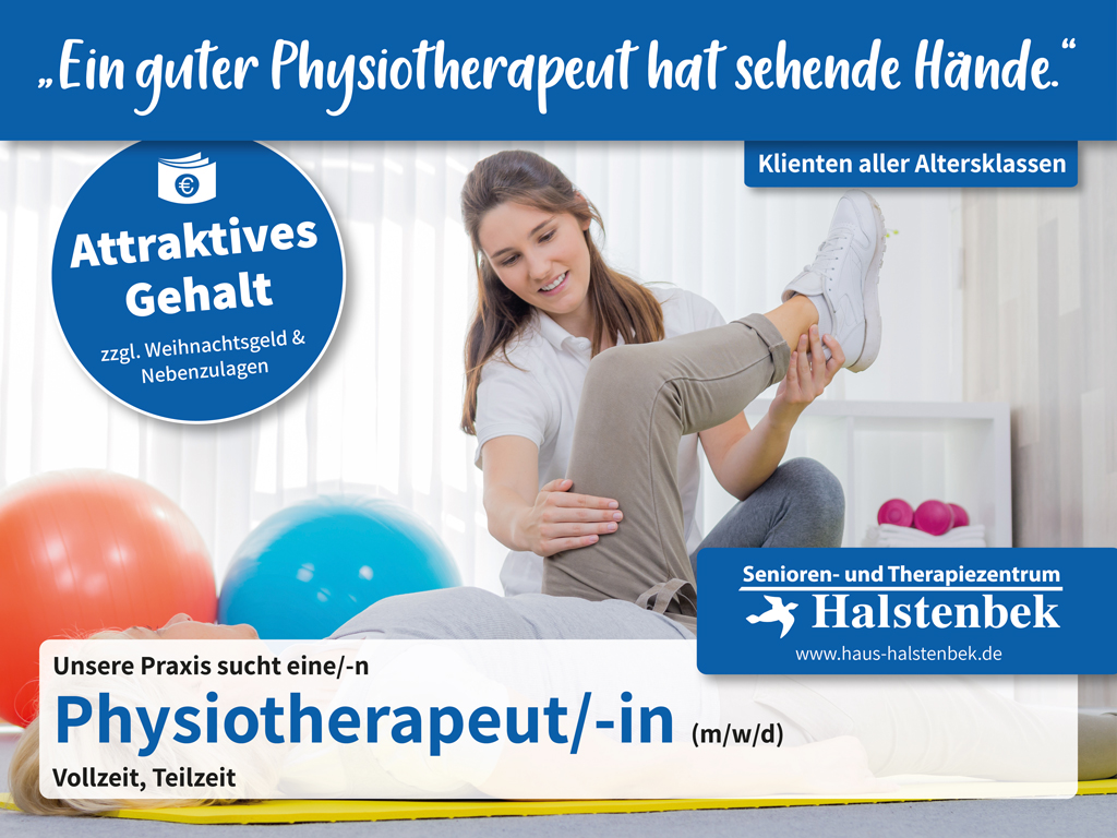 Stellenangebot Physiotherapie in Halstenbek bei Therapeutenonline