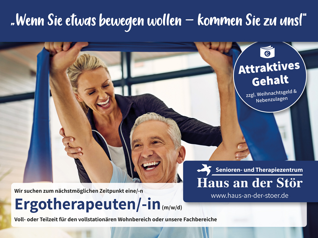 Stellenangebot Ergotherapie in Itzehoe bei Therapeutenonline