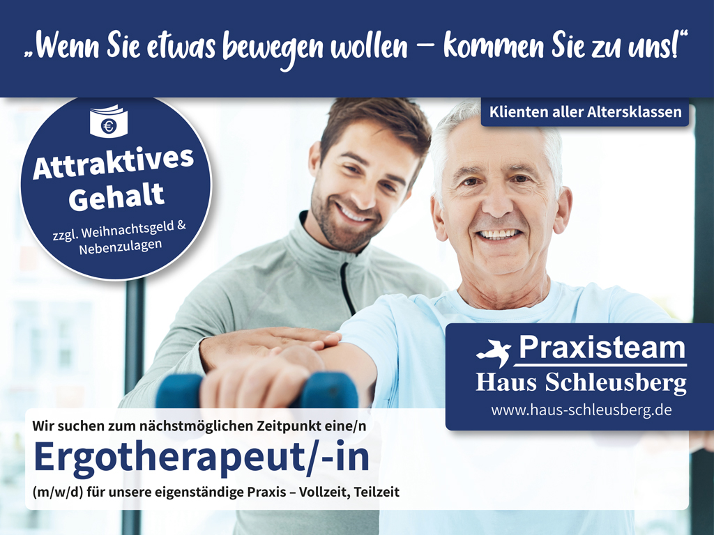 Stellenangebot Ergotherapie in Neumünster bei Therapeutenonline
