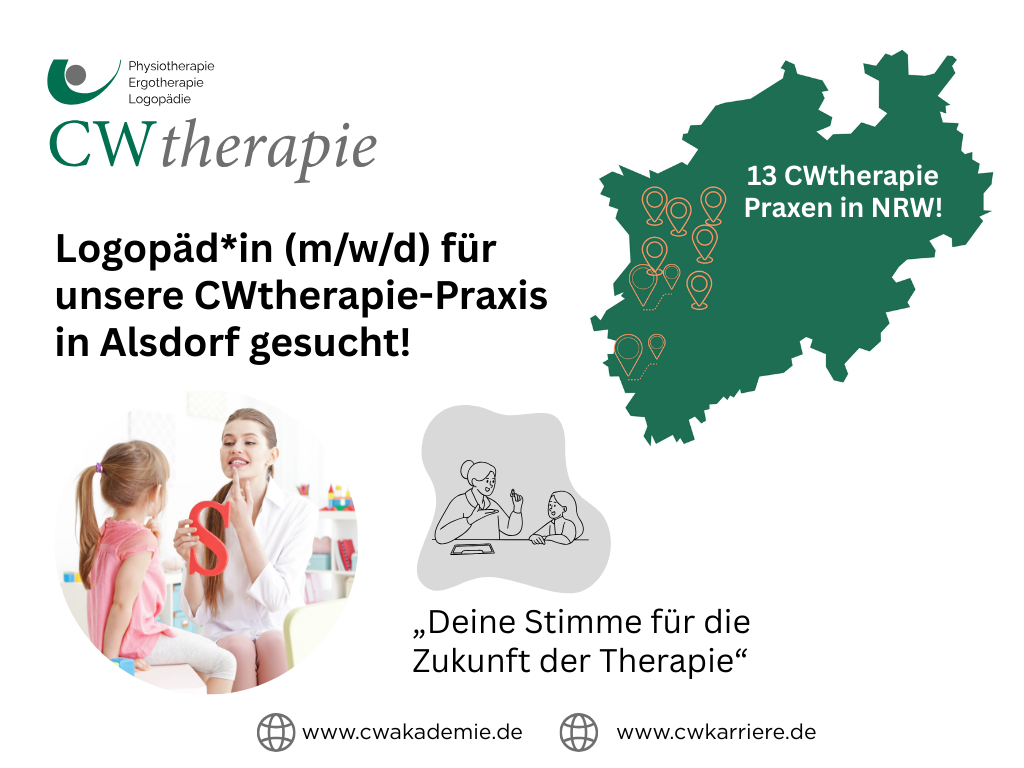 Stellenangebot Logopädie in Alsdorf bei Therapeutenonline