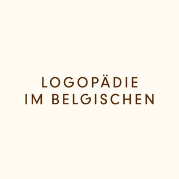 Logopädie im Belgischen