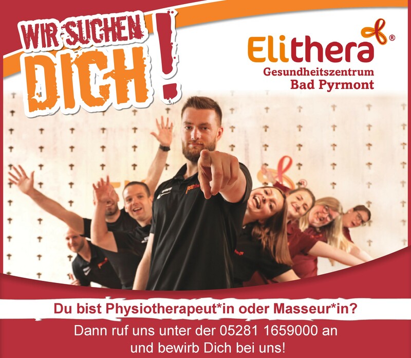 Stellenangebot Physiotherapie in Bad Pyrmont bei Therapeutenonline
