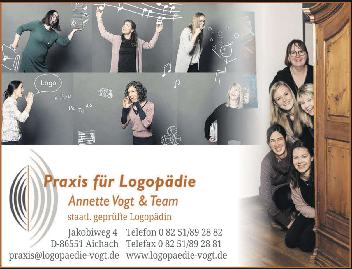 Stellenangebot Logopädie in Jakobiweg 4 86551 Aichach in Bayern bei Therapeutenonline