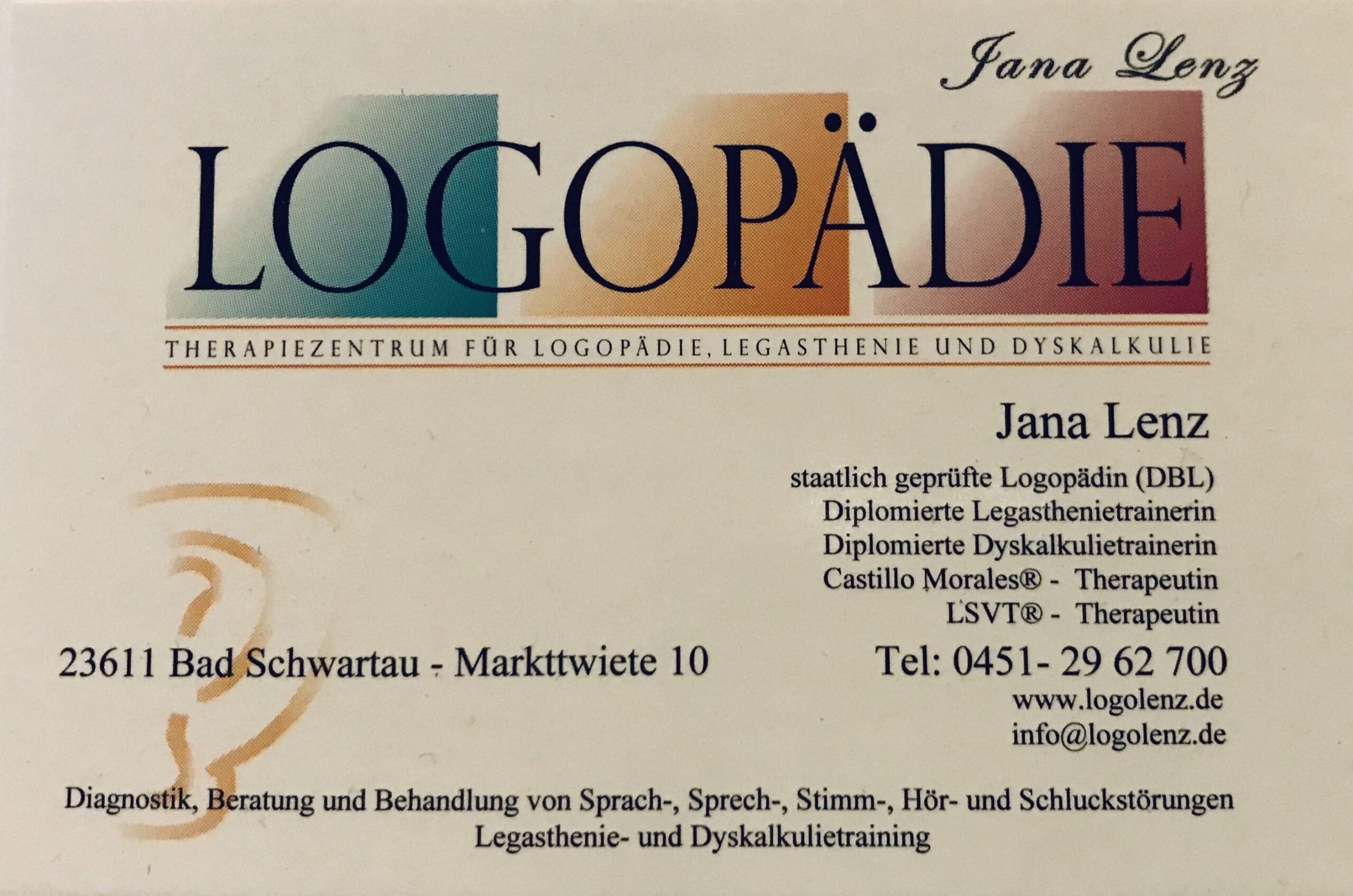 Stellenangebot Logopädie in Bad Schwartau bei Therapeutenonline