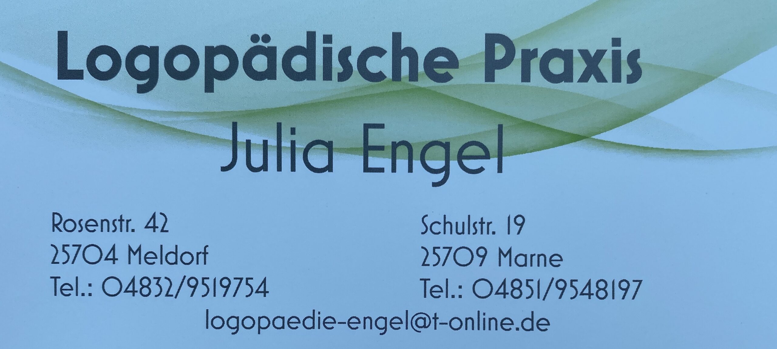 Stellenangebot Logopädie in Deutschland oder Rosenstr. 42 25704 Meldorf bei Therapeutenonline