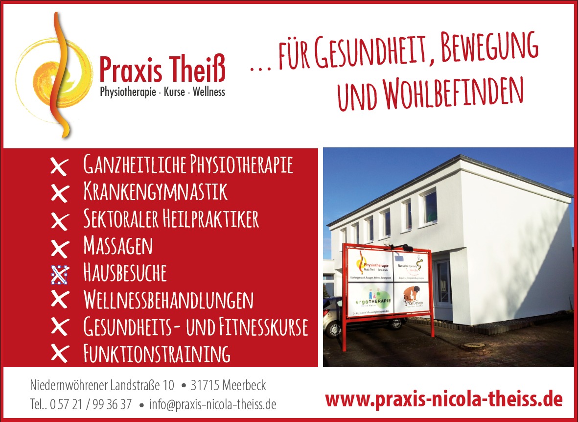 Stellenangebot Physiotherapie in Meerbeck bei Therapeutenonline