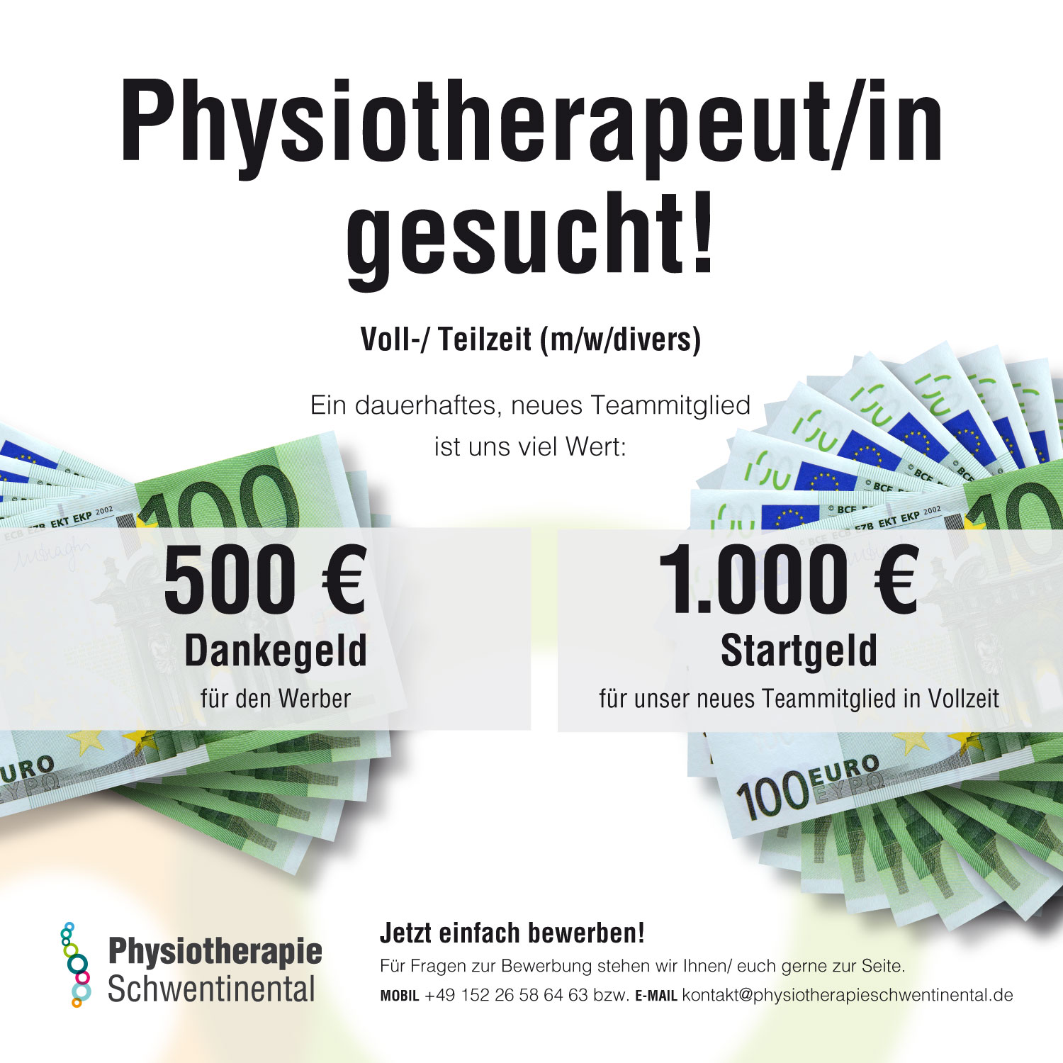 Stellenangebot Physiotherapie in Schwentinental bei Therapeutenonline