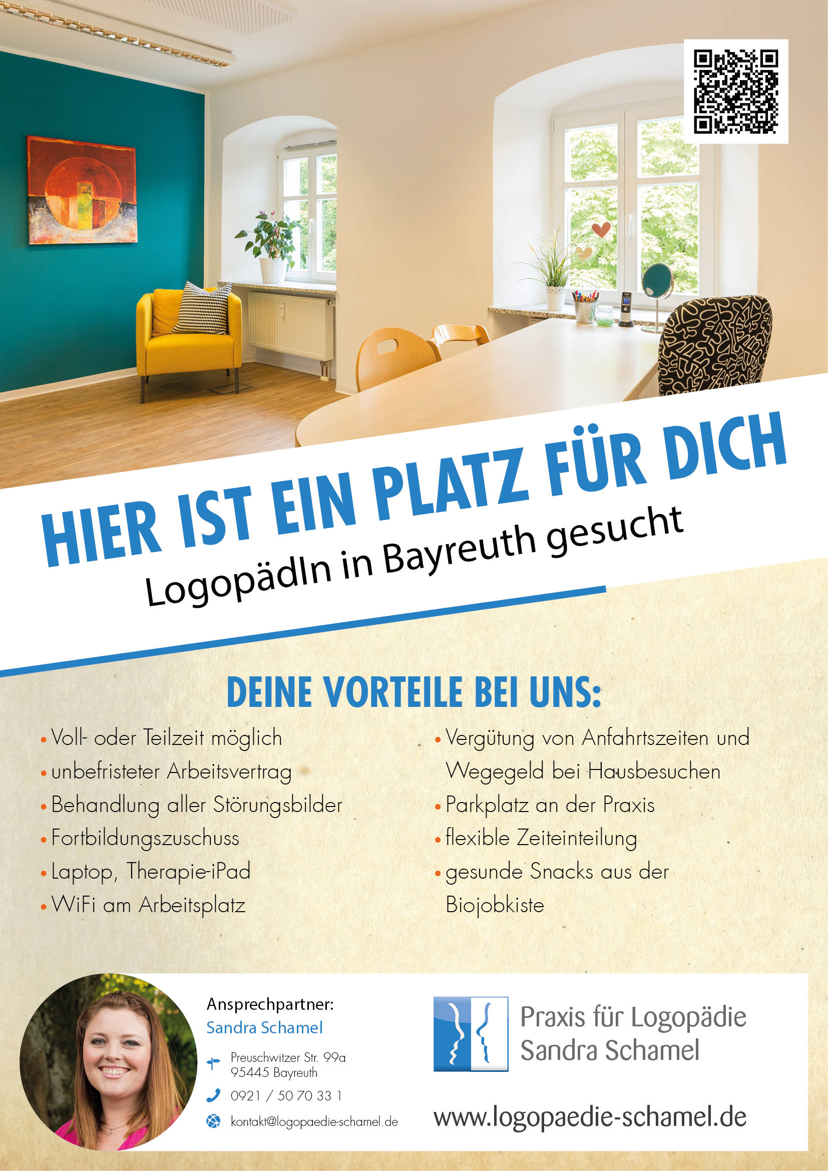 Stellenangebot Logopädie in Bayreuth bei Therapeutenonline