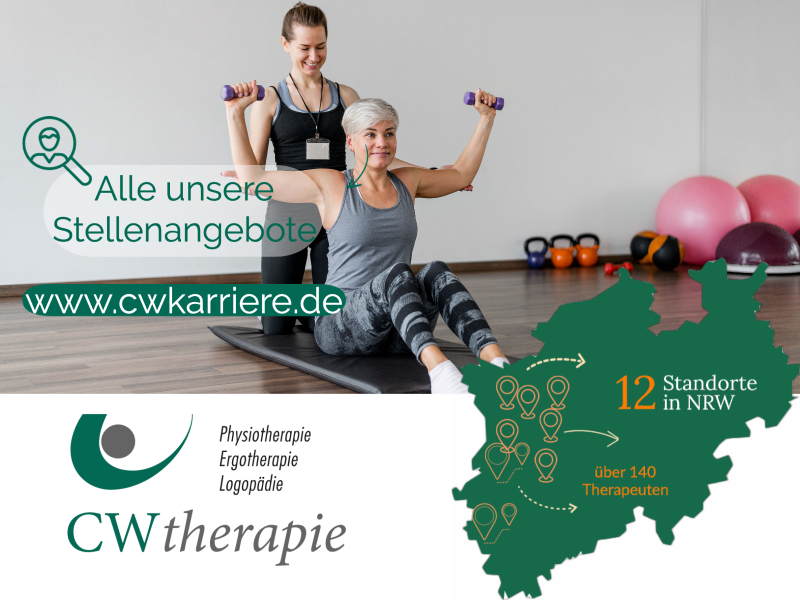 Stellenangebot Physiotherapie in Deutschland bei Therapeutenonline