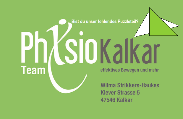 Stellenangebot Physiotherapie in Klever Straße 5 in 47546 Kalkar bei Therapeutenonline