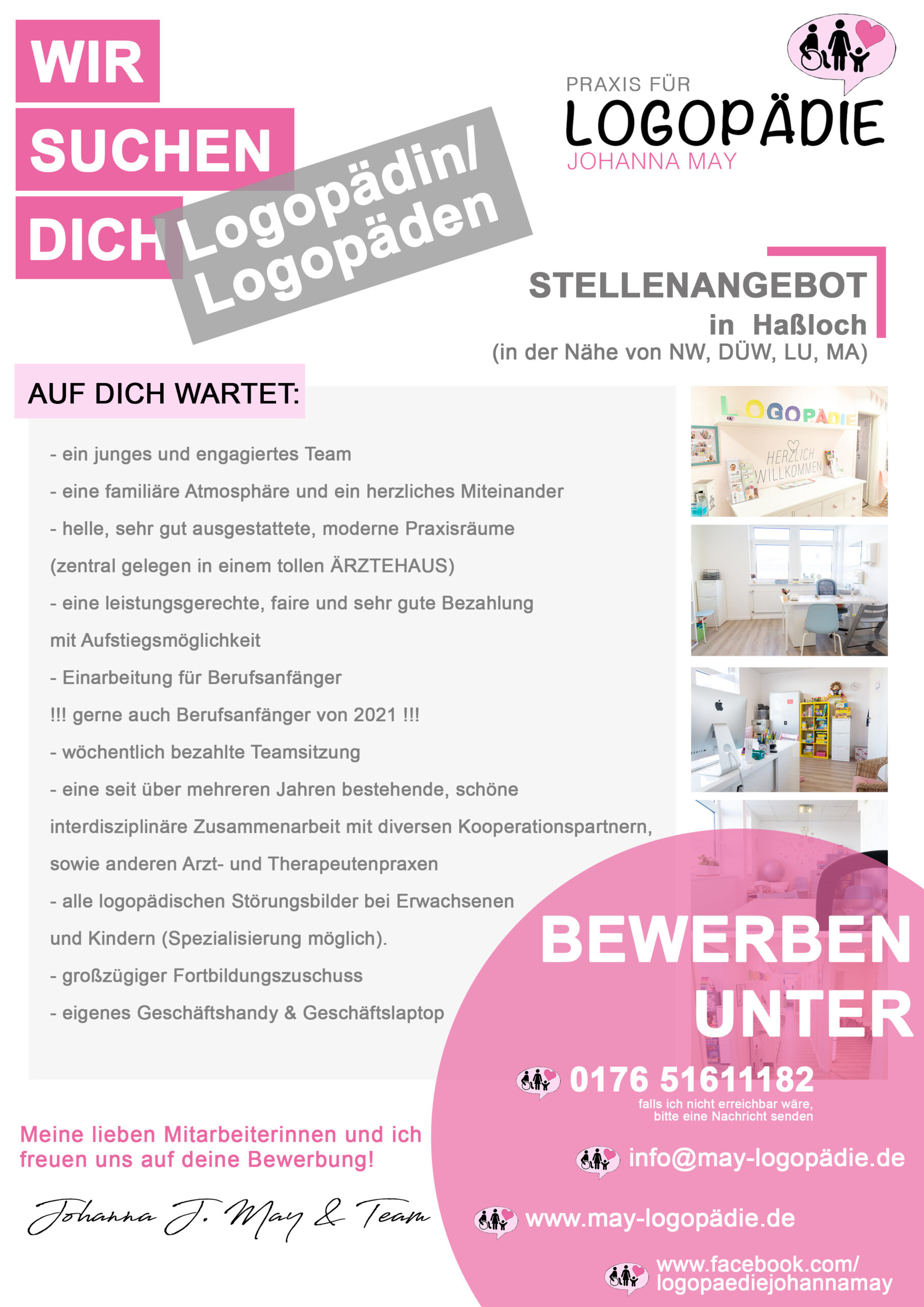 Stellenangebot Logopädie in Haßloch bei Therapeutenonline