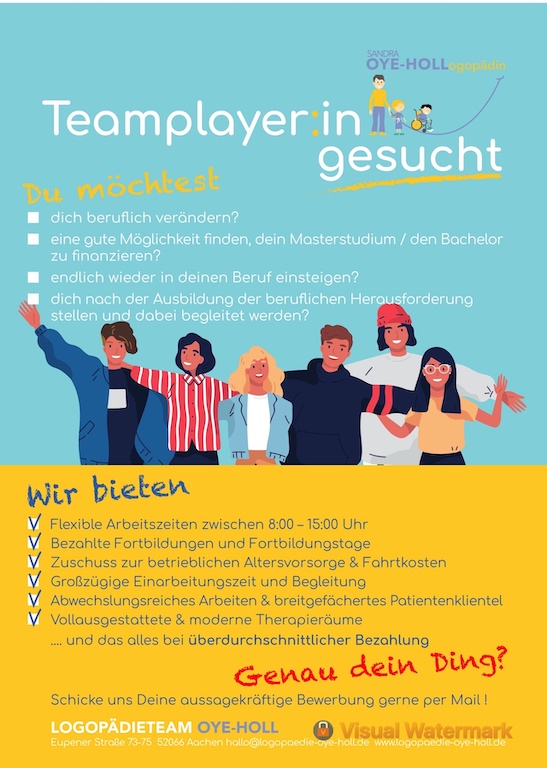 Stellenangebot Logopädie in Aachen bei Therapeutenonline