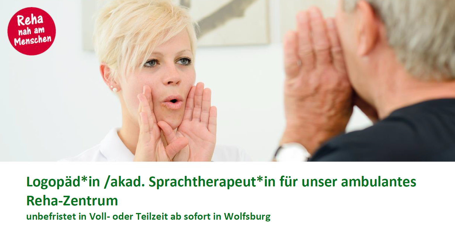 Stellenangebot Logopädie in Wolfsburg bei Therapeutenonline
