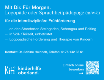 Stellenangebot Logopädie in Peiting bei Therapeutenonline
